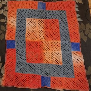 Homemade crocheted‎ blanket